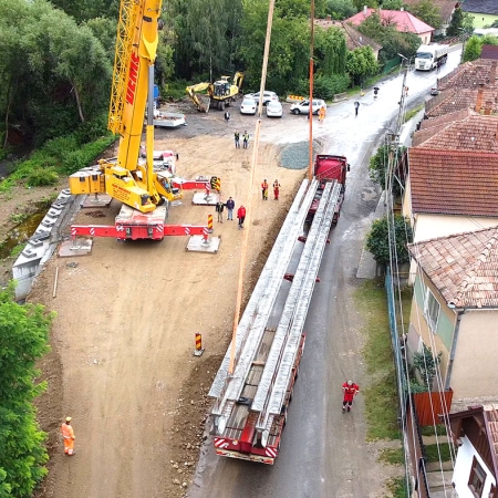 Modernizare si Reabilitare Pod Localitatea Vlaha DJ107M, Jud. Cluj