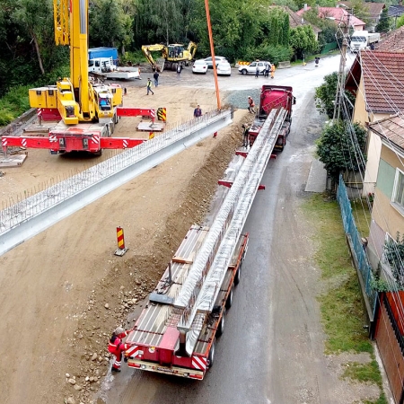 Modernizare si Reabilitare Pod Localitatea Vlaha DJ107M, Jud. Cluj