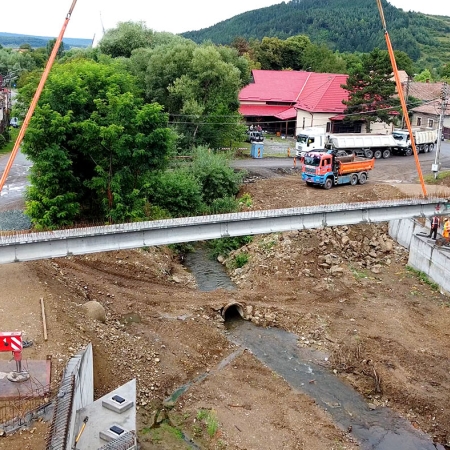 Modernizare si Reabilitare Pod Localitatea Vlaha DJ107M, Jud. Cluj