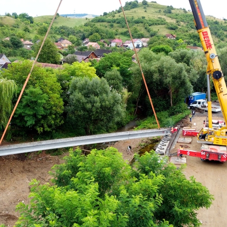 Modernizare si Reabilitare Pod Localitatea Vlaha DJ107M, Jud. Cluj