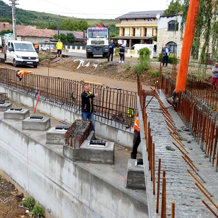 Modernizare si Reabilitare Pod Localitatea Vlaha DJ107M, Jud. Cluj