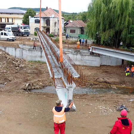 Modernizare si Reabilitare Pod Localitatea Vlaha DJ107M, Jud. Cluj
