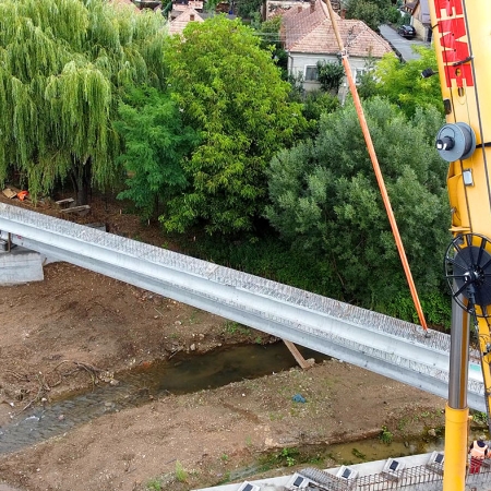 Modernizare si Reabilitare Pod Localitatea Vlaha DJ107M, Jud. Cluj