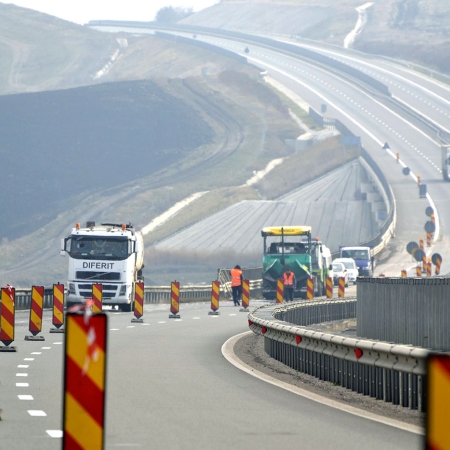 Intretinere curenta pe timp de vara Autostrada A3 (2013-2014) Turda - Gilau, jud Cluj