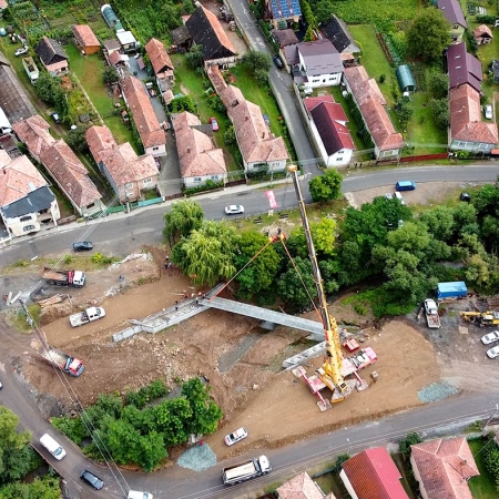 Modernizare si Reabilitare Pod Localitatea Vlaha DJ107M, Jud. Cluj