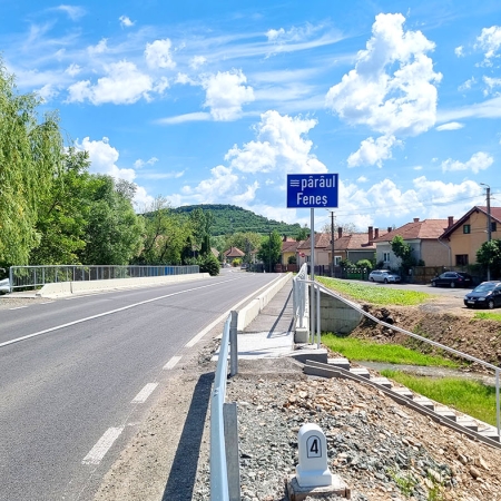 Modernizare si Reabilitare Pod Localitatea Vlaha DJ107M, Jud. Cluj