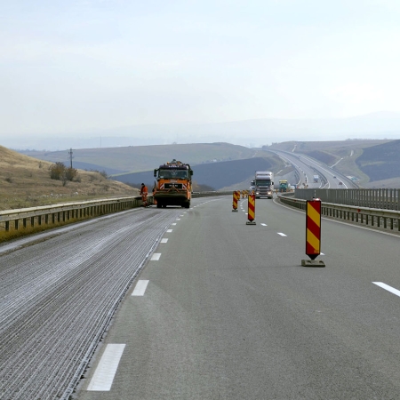 Intretinere curenta pe timp de vara Autostrada A3 (2013-2014) Turda - Gilau, jud Cluj