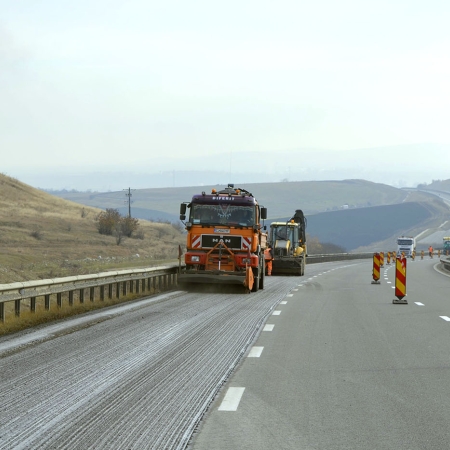 Intretinere curenta pe timp de vara Autostrada A3 (2013-2014) Turda - Gilau, jud Cluj