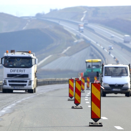 Intretinere curenta pe timp de vara Autostrada A3 (2013-2014) Turda - Gilau, jud Cluj