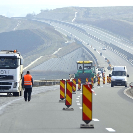 Intretinere curenta pe timp de vara Autostrada A3 (2013-2014) Turda - Gilau, jud Cluj