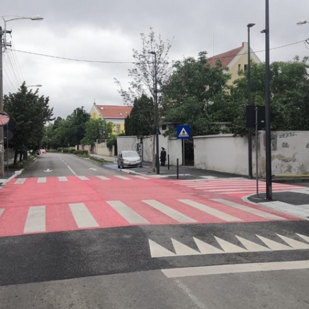 Amenajare coridoare pietonale: Str. Molnar Piuariu din mun. Cluj-Napoca, jud. Cluj