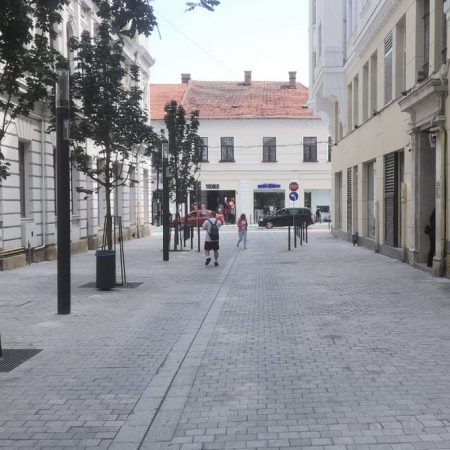 Modernizarea str. R. Ferdinand, E. Zola, S. Puscariu, Tipografiei și a scuarului CEC din Mun. Cluj-Napoca, jud. Cluj